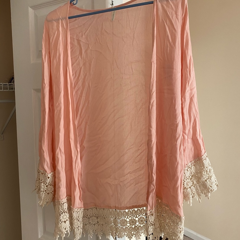 Pink blush cardigan